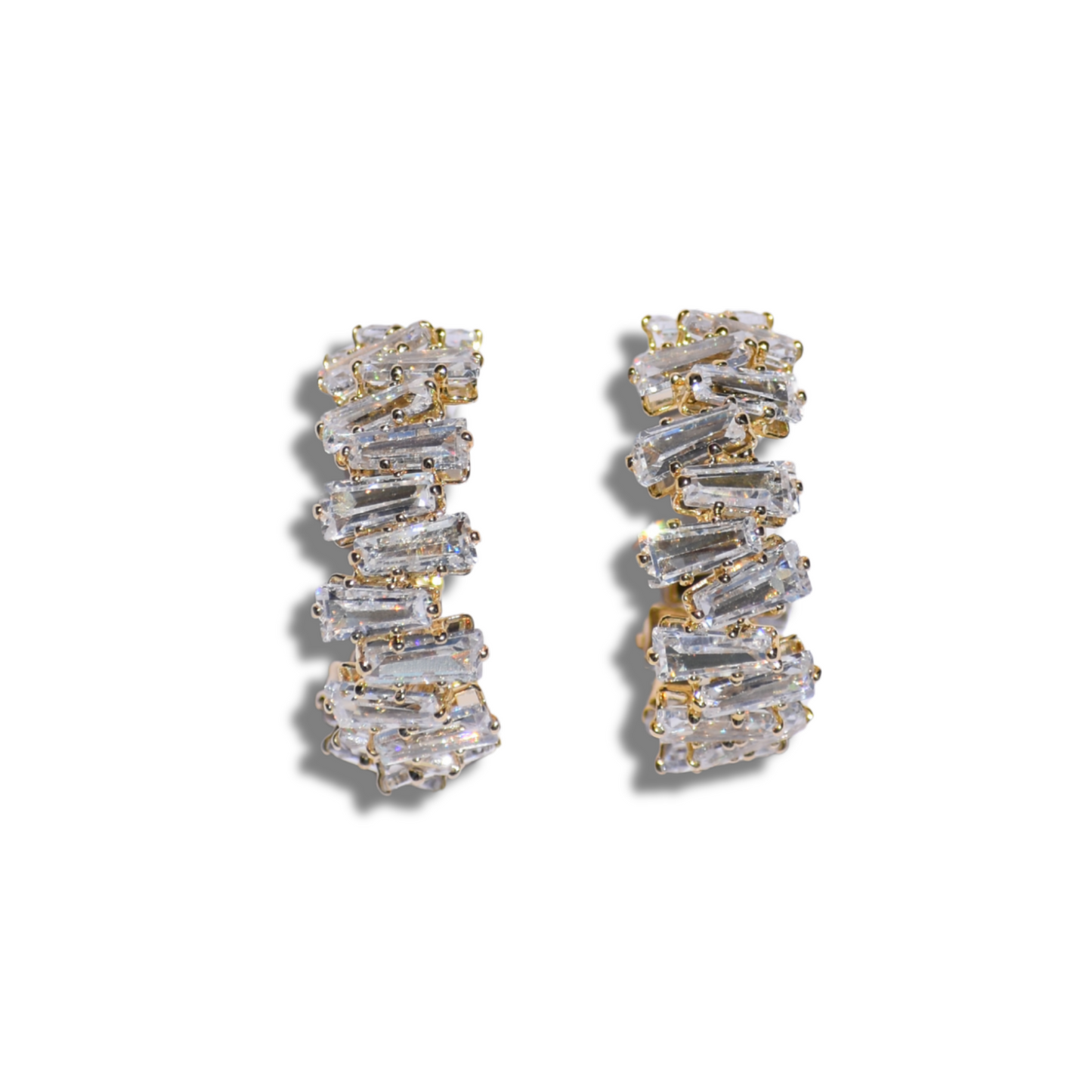 STB EARRINGS, RADIANT ROOT GOLD