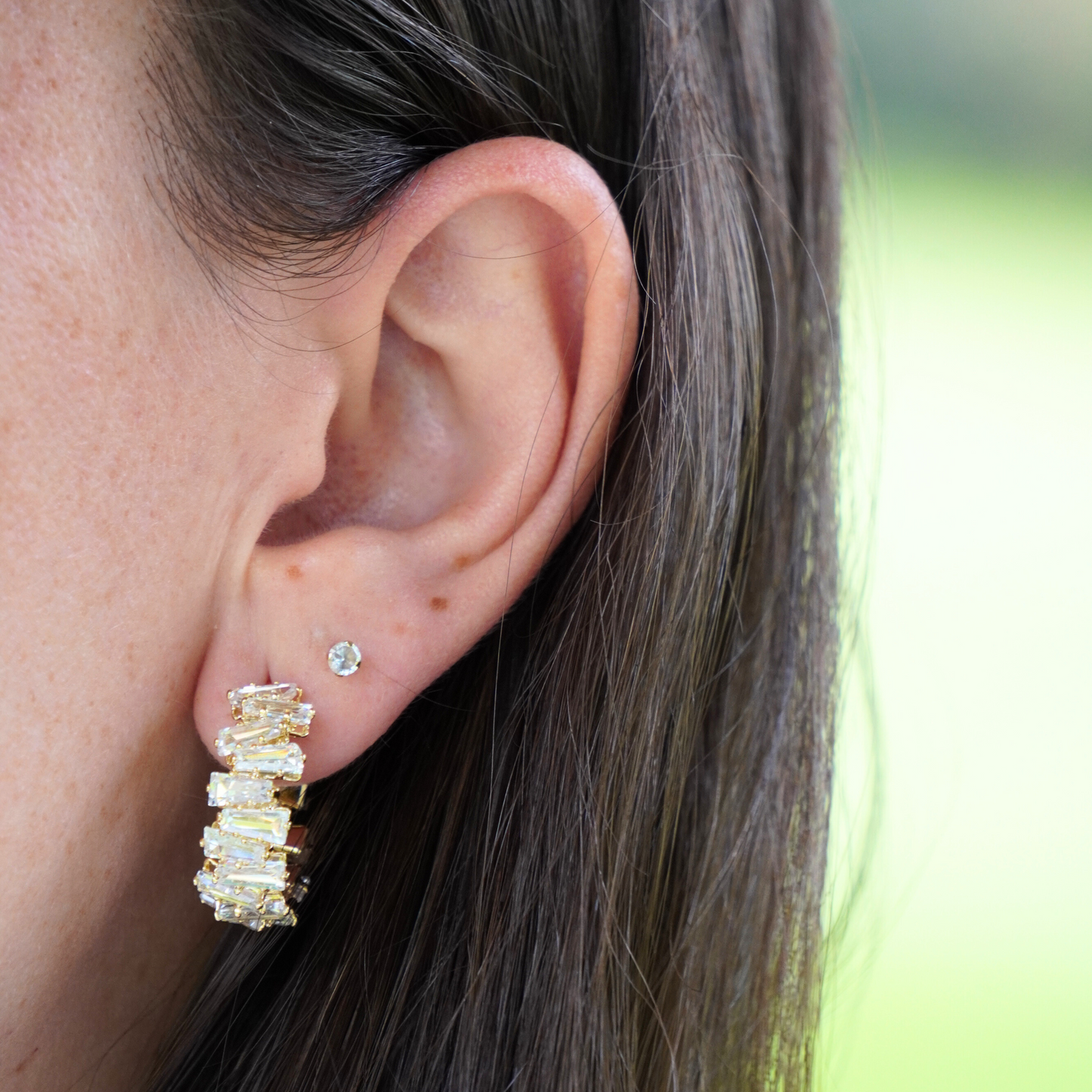 STB EARRINGS, RADIANT ROOT GOLD