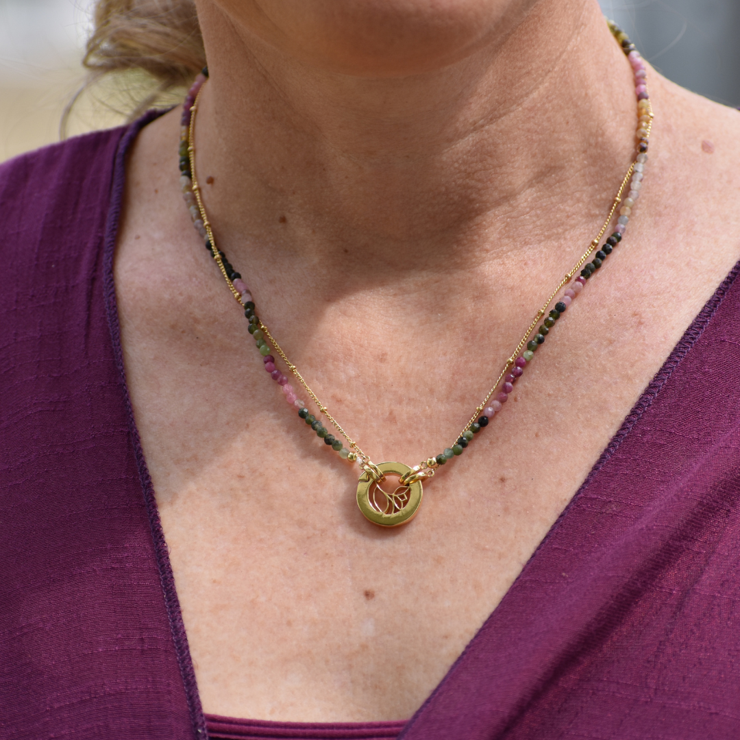 STB, BLOSSOM PEBBLES STRAND - ATS - MULTICOLOR