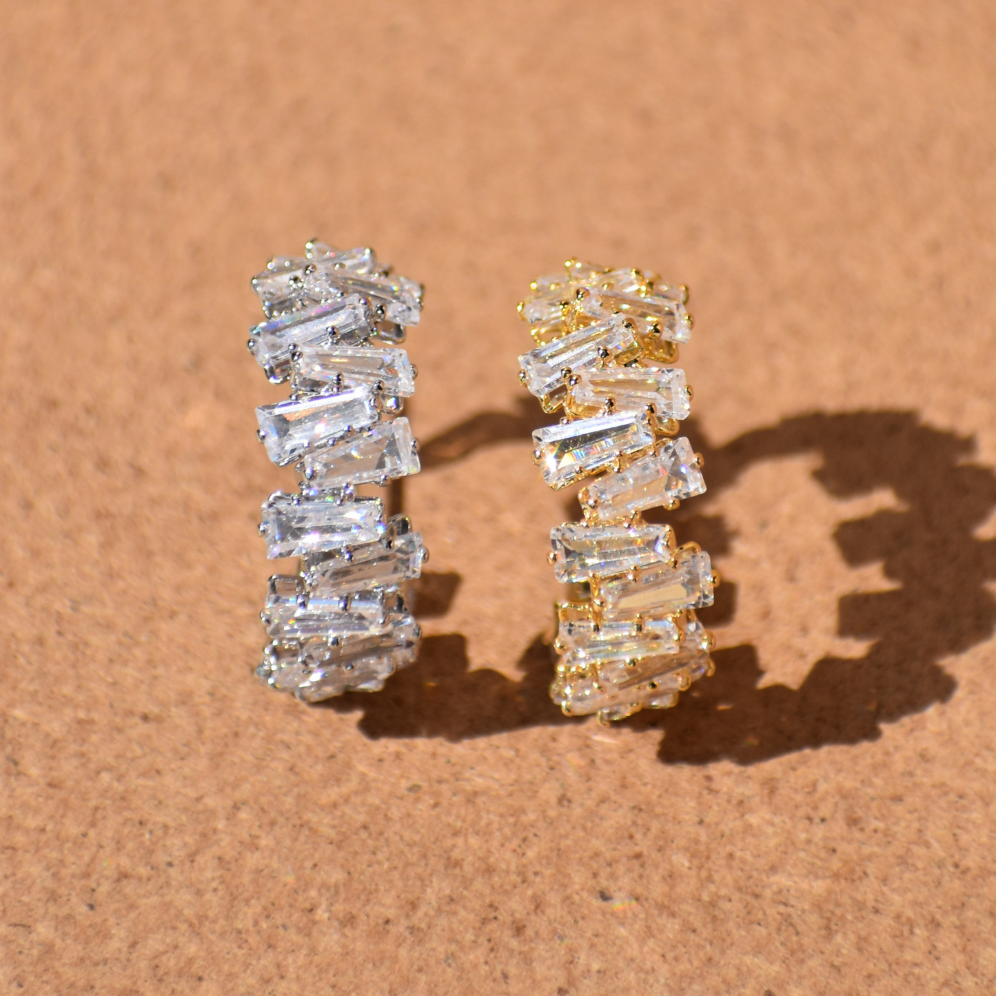 STB EARRINGS, RADIANT ROOT GOLD