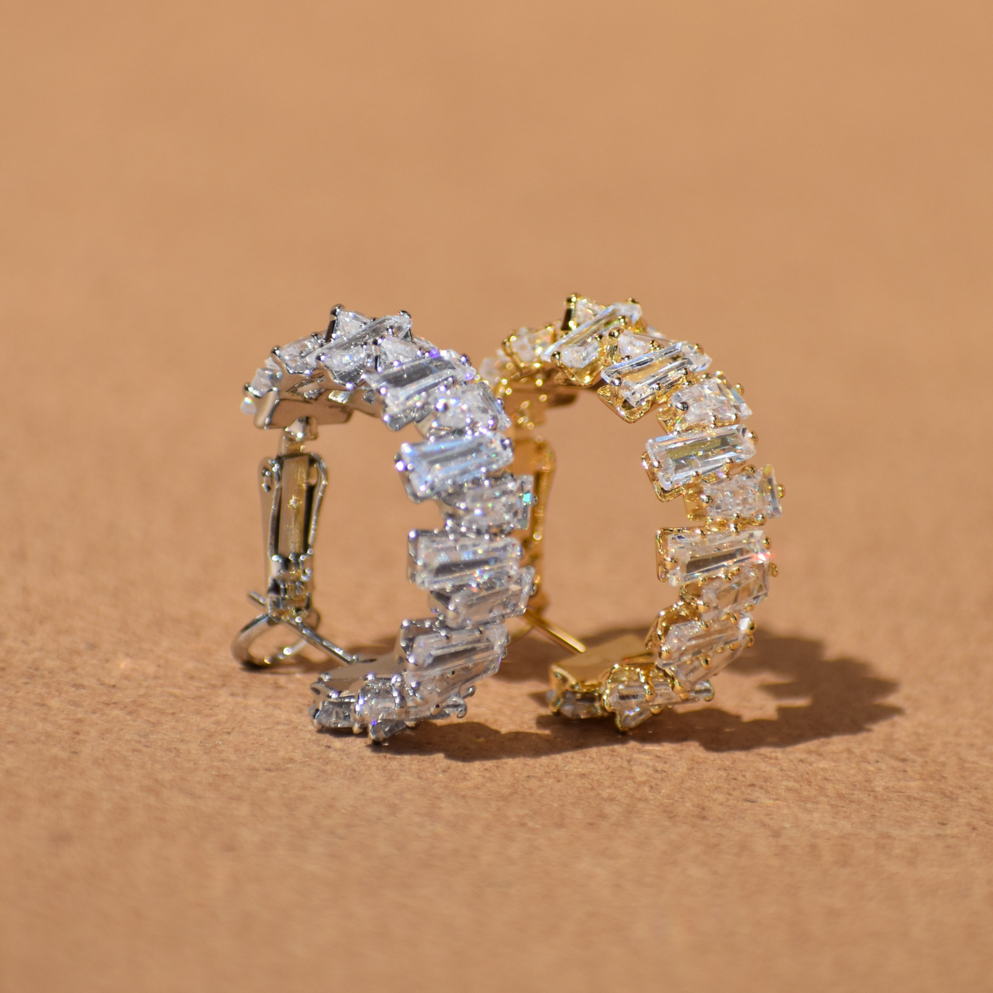 STB EARRINGS, RADIANT ROOT GOLD