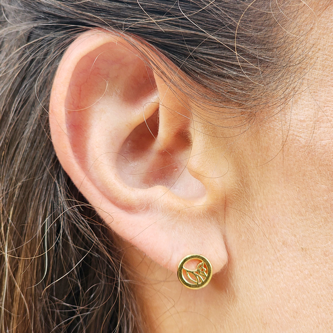 STB, FLOWER CHARM - EARRINGS
