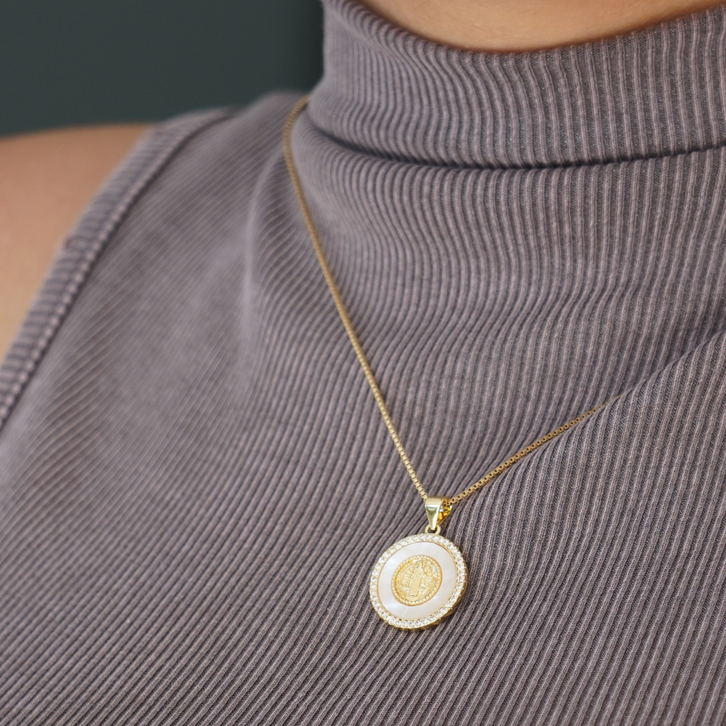 STB, DIVINE SHIELD NECKLACE