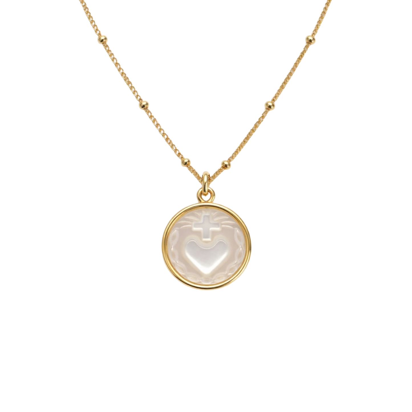 STB,  SACRED HEART MEDALLION