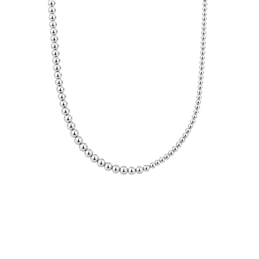 STB, CLARA SILVER NECKLACE