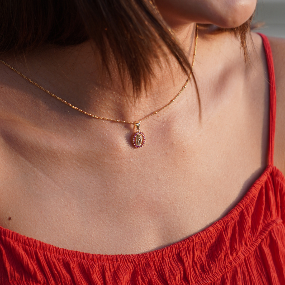STB, FAITH BLOSSOM NECKLACE