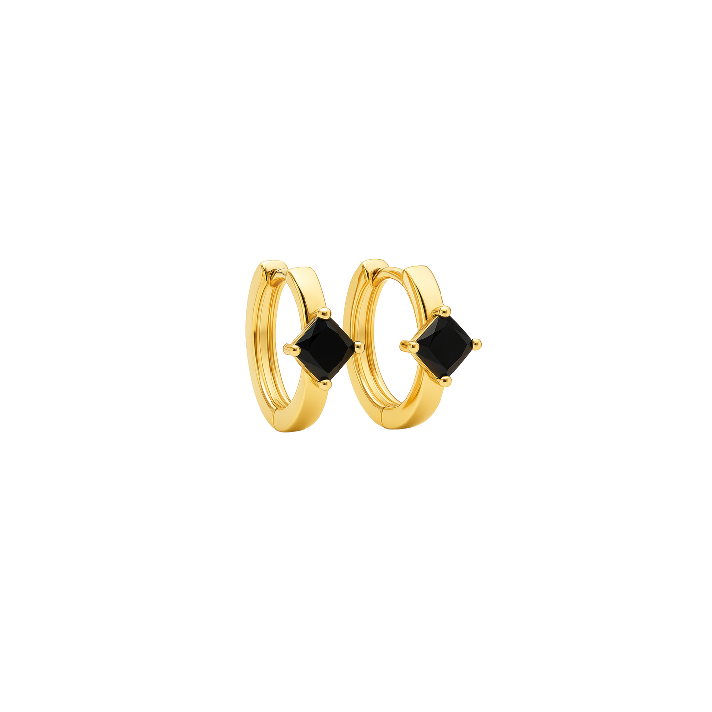 STB EARRINGS, GOLD SUN AND SILK