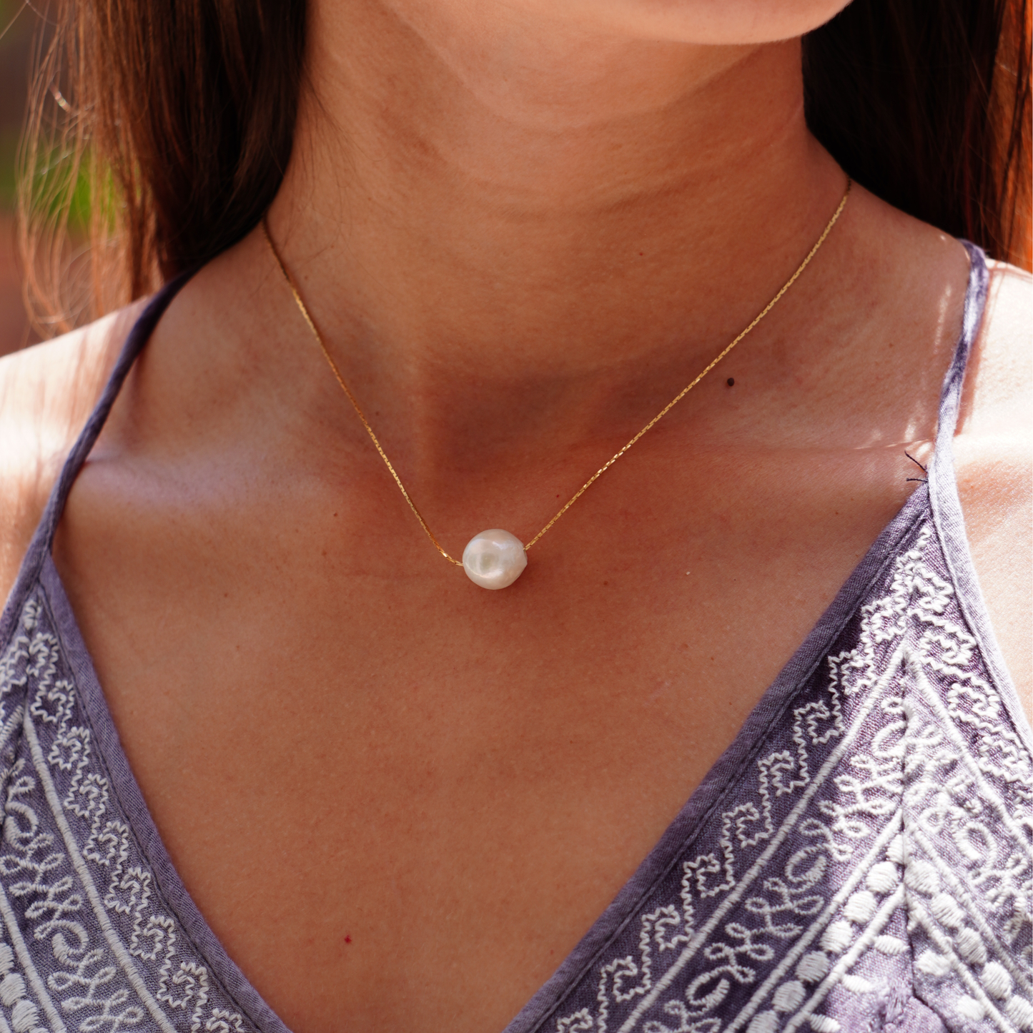 STB, RIVIERA PEARL NECKLACE