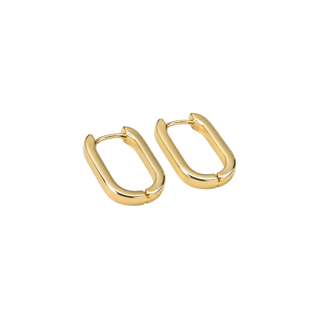 STB EARRING,  AURORA LARGE HUGGIE