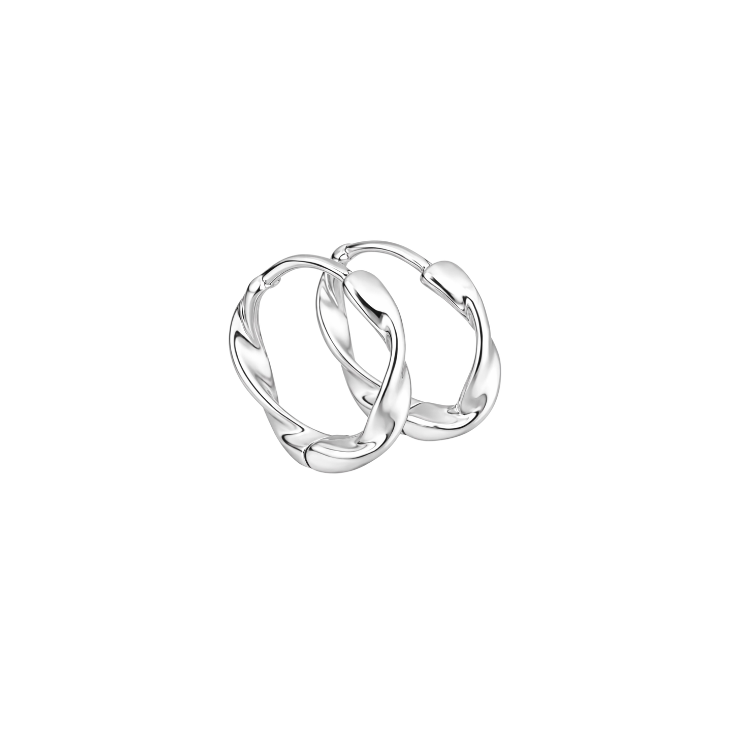 STB EARRINGS, ⁠AUREA TWIST SILVER