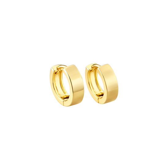 STB EARRINGS, EVERYDAY GOLD HUGGIE