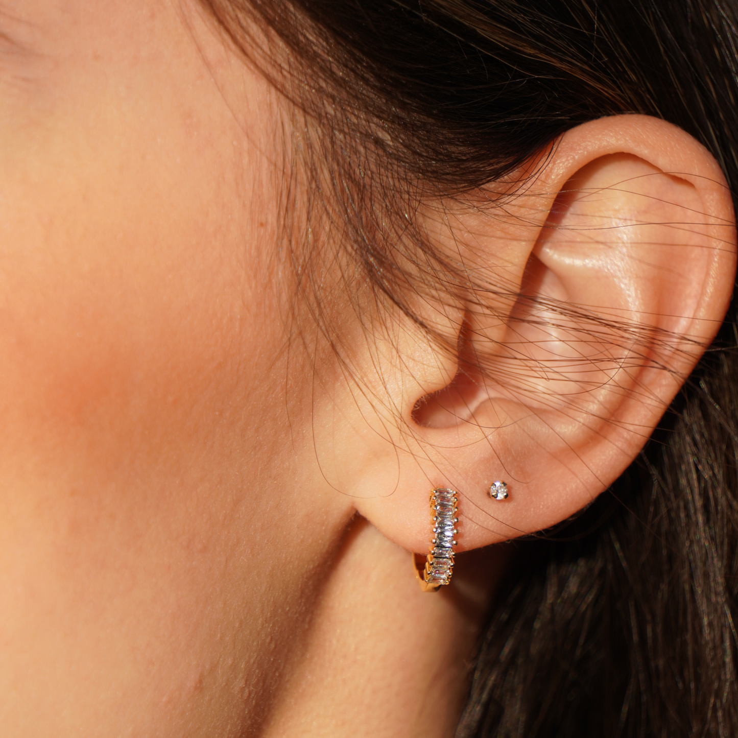 STB EARRINGS, ⁠LUMI HOOPS