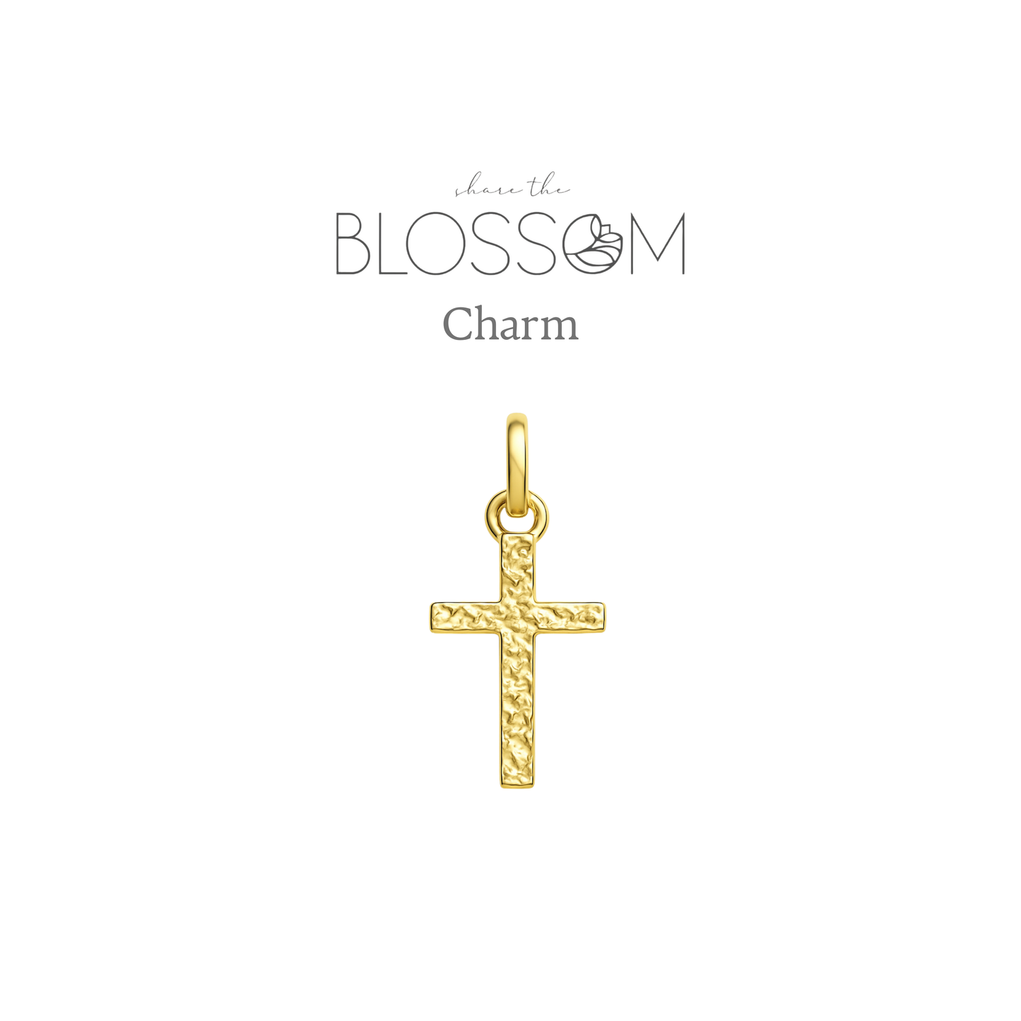 STB, GRACEFUL CROSS NECKLACE