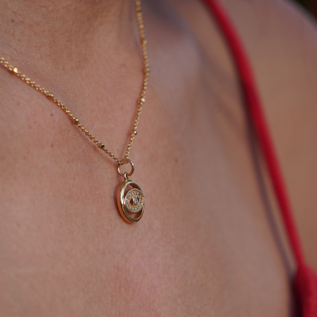 STB, SACRED EYE NECKLACE