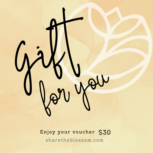 Share the Blossom – $30 Gift Card