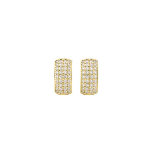 STB EARRINGS, ⁠CIRCLE OF FLOWER SMALL