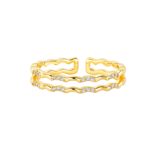 STB, GOLDEN HUG RING