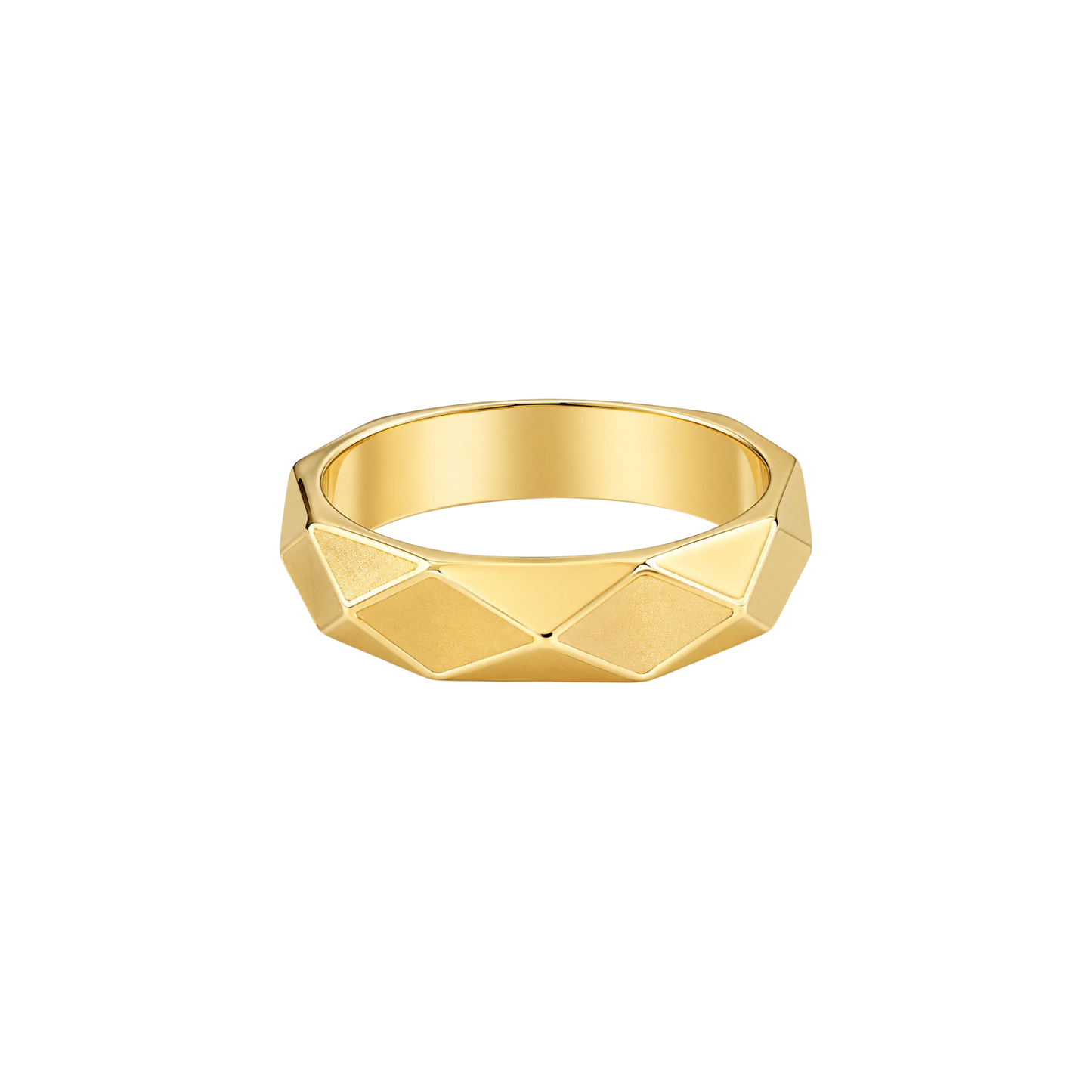STB, PRISMA GOLD RING