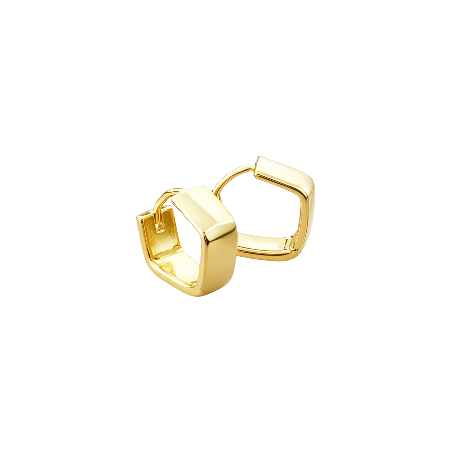 STB EARRINGS, BALANCE LINE HOOPS