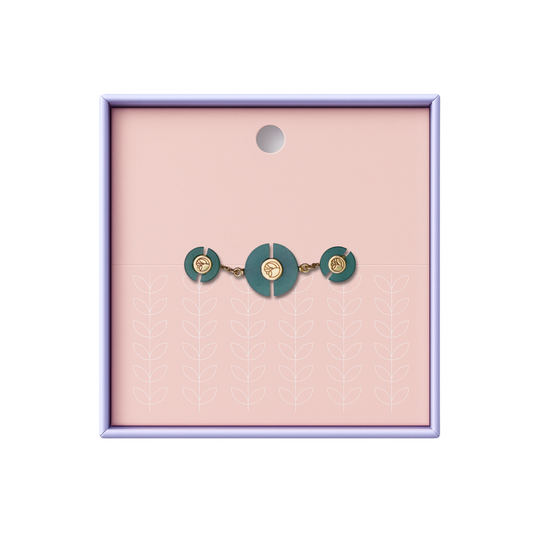STB, SHARE THE BLOSSOM CHARM BUNDLE - GREEN