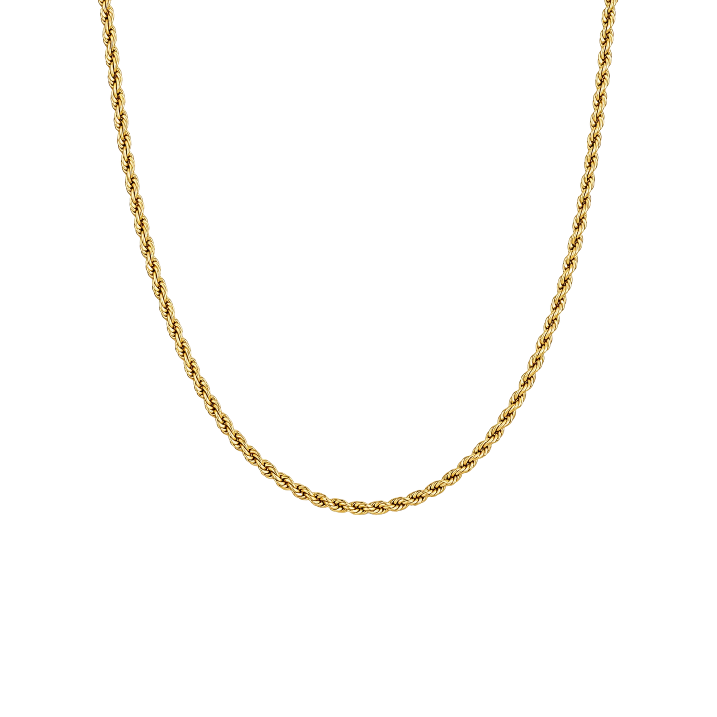 STB,  ISABELLA CLASSIC ROPE CHAIN - GOLD