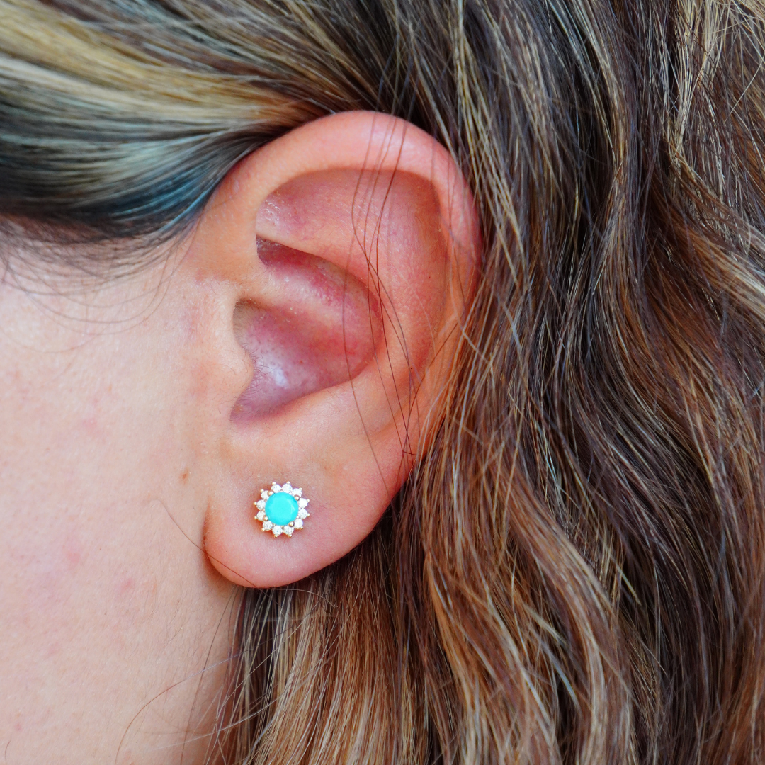 STB EARRING,  MARGOT STUDS