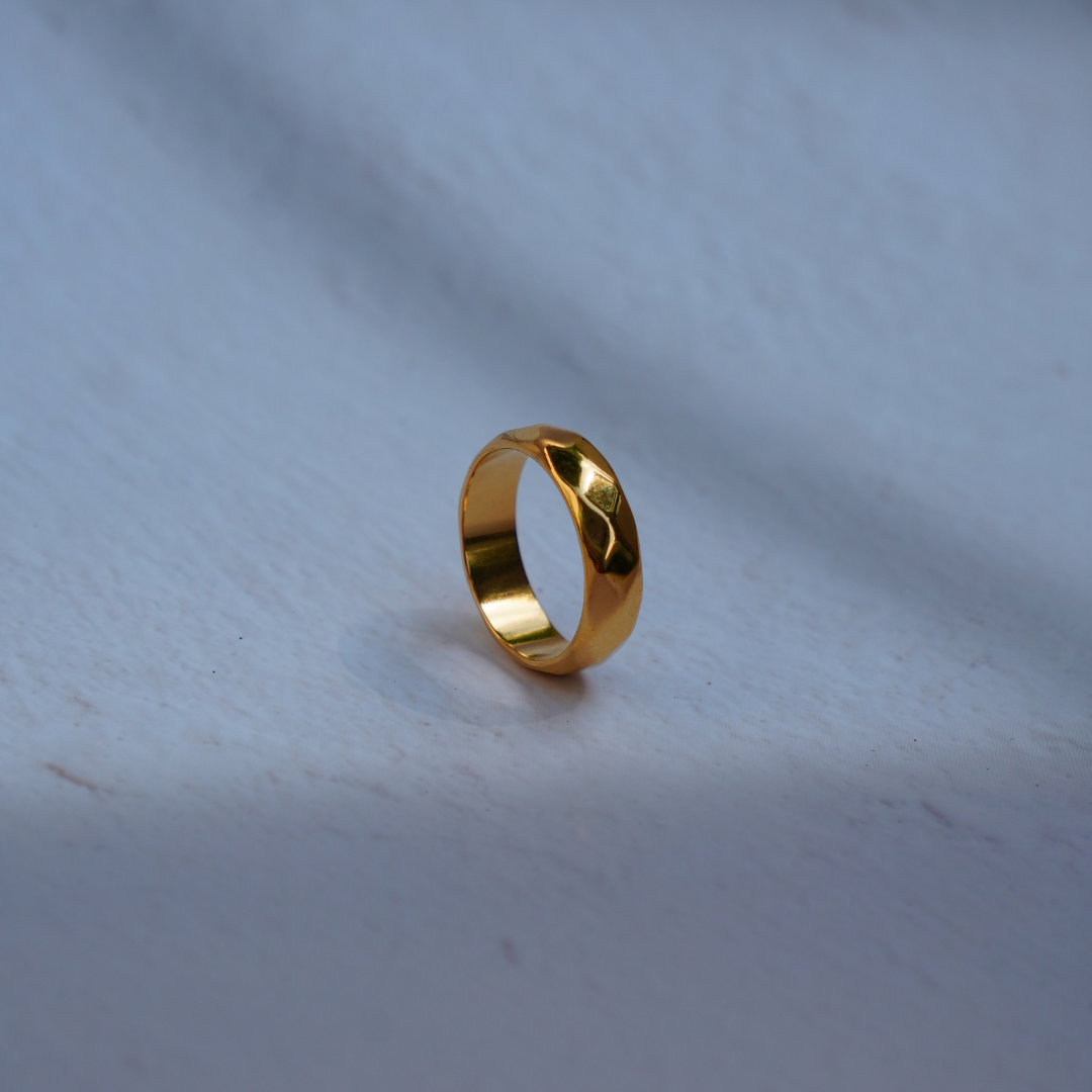 STB, PRISMA GOLD RING