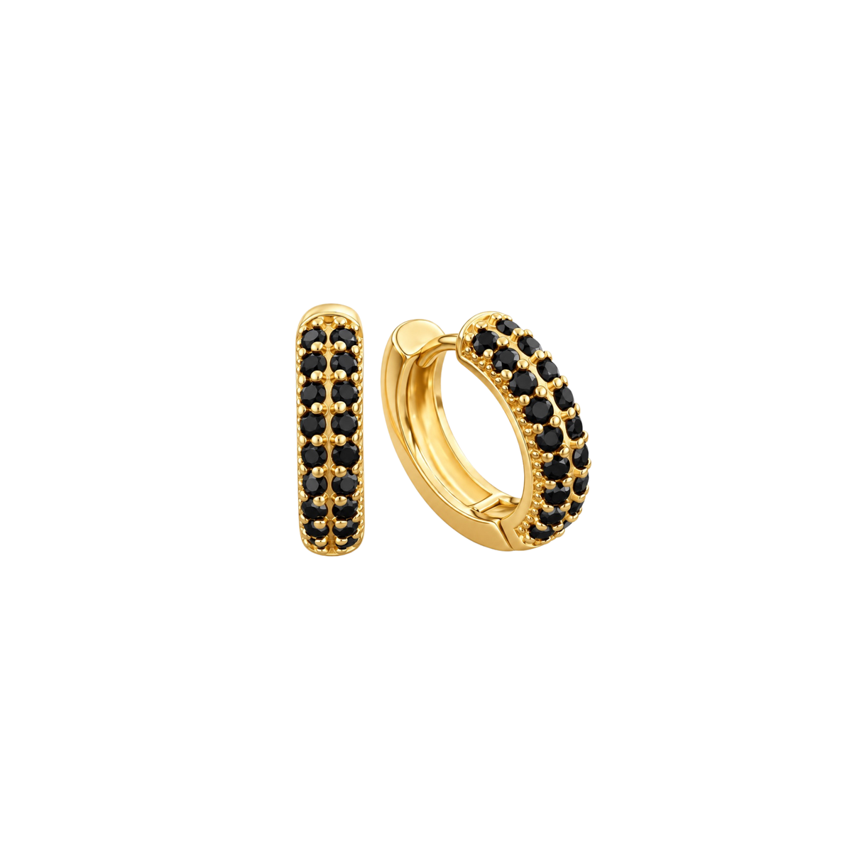 STB EARRING,  CLEO MEDIUM HUGGIE