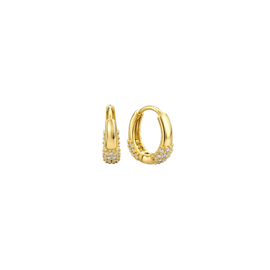 STB EARRINGS, ⁠LIVIA MEDIUM HUGGIE