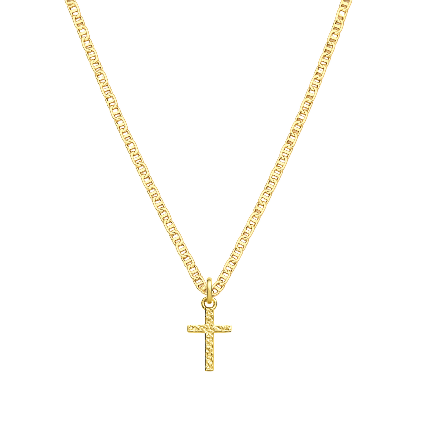 STB, GRACEFUL CROSS NECKLACE