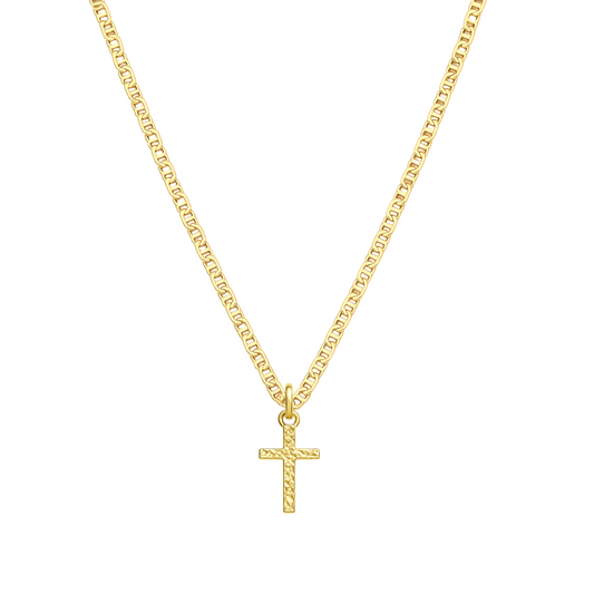 STB, GRACEFUL CROSS NECKLACE