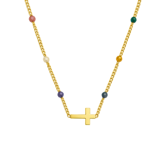 STB, CROSS MULTI COLOR CHAIN