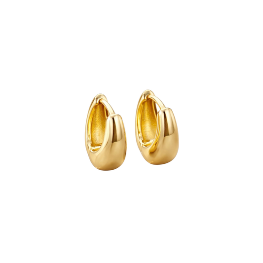 STB EARRINGS, INNER GLOW HOOPS