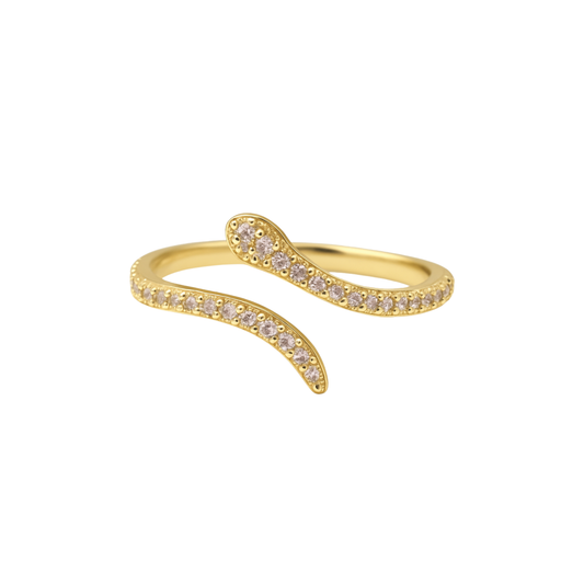 STB, GOLDEN SERPENT RING