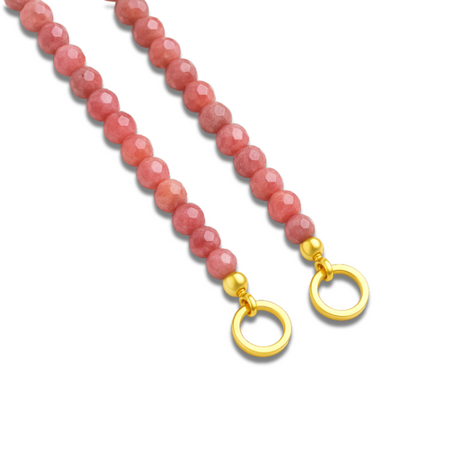 STB, BLOSSOM PEBBLES STRAND - JFH - PINK