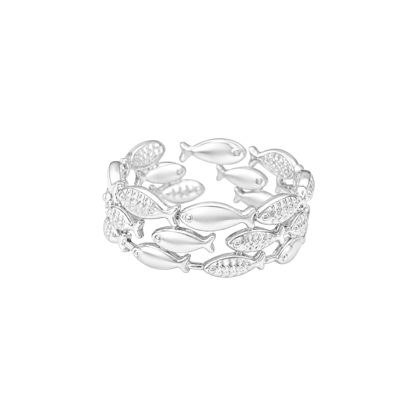 STB, CARDUMEN SILVER RING