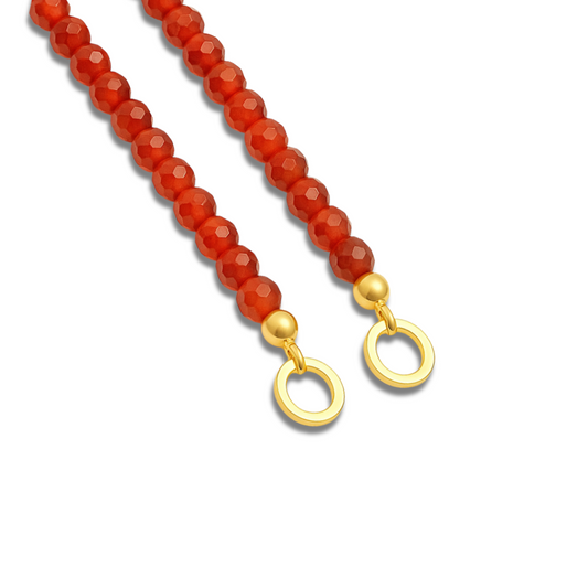STB, BLOSSOM PEBBLES STRAND - ORANGE