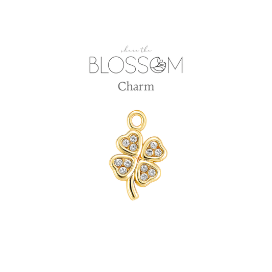 STB, GOLDEN CLOVER NECKLACE