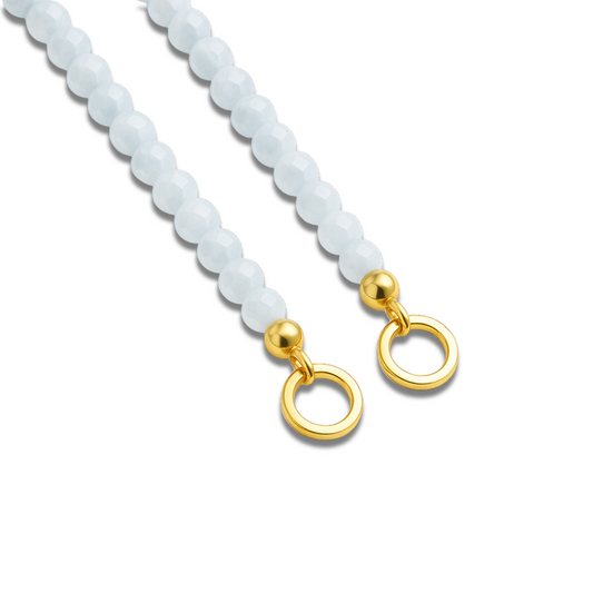 STB, BLOSSOM PEBBLES STRAND - WHITE - ATS
